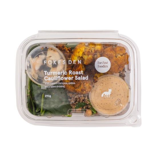 Turmeric Roast Cauliflower Salad