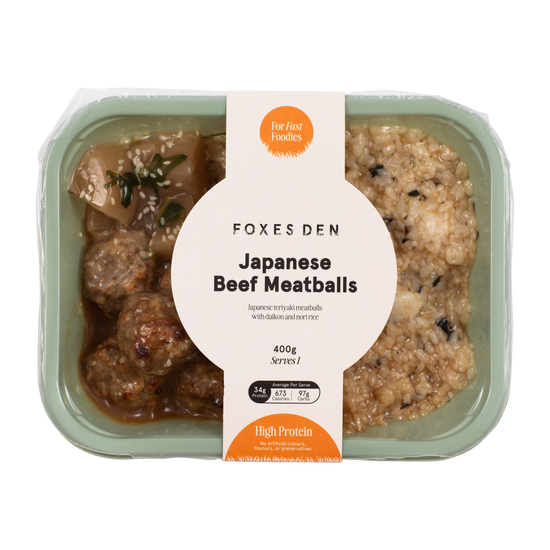 Japanese Beef Meatballs (NEW)