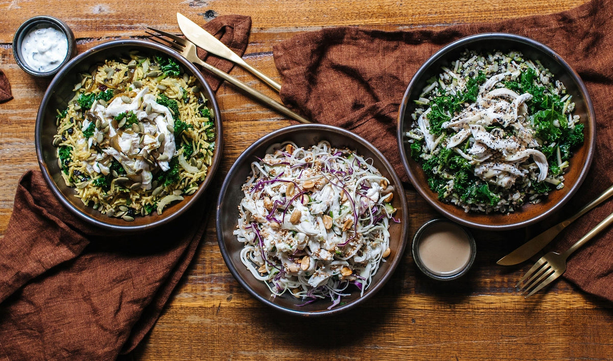 Introducing Our 3 New High-Protein Salads
