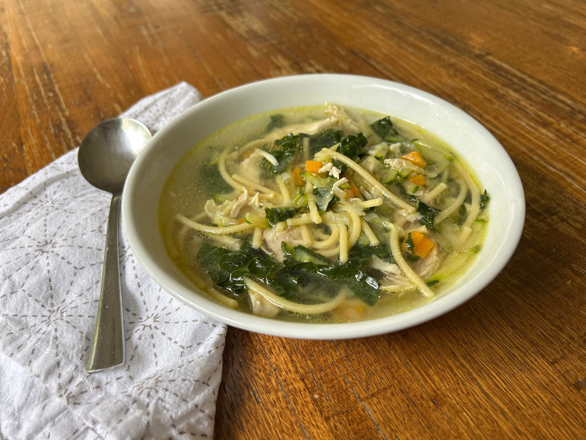 Healing Chicken Soup Recipe - by Foxes Den