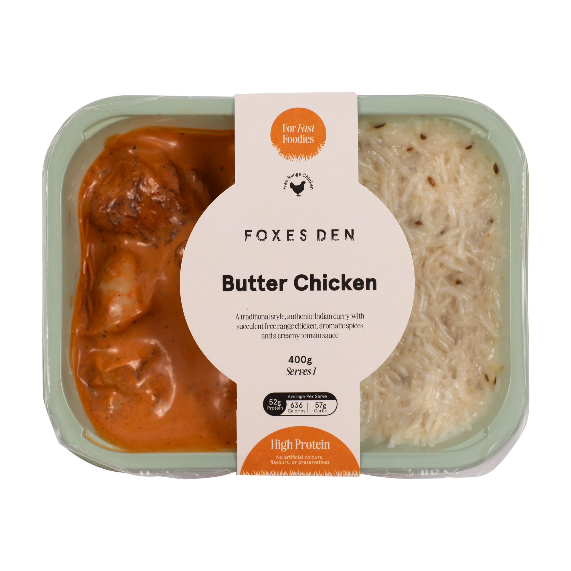 Butter Chicken with Cumin Rice
