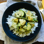 Thai Green Chicken Curry with Rice