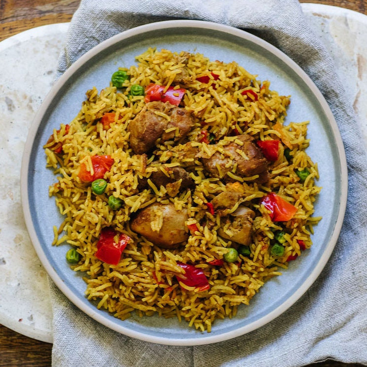 Nepalese Chicken and Fried Rice