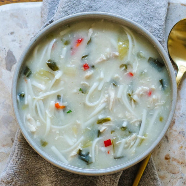 Miso Chicken Noodle Soup