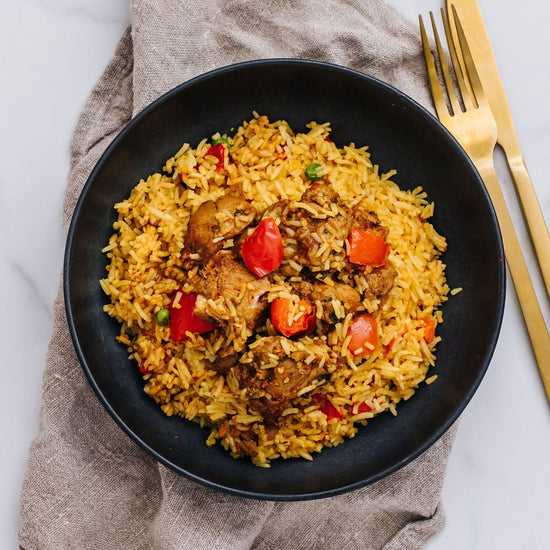Nepalese Chicken and Fried Rice