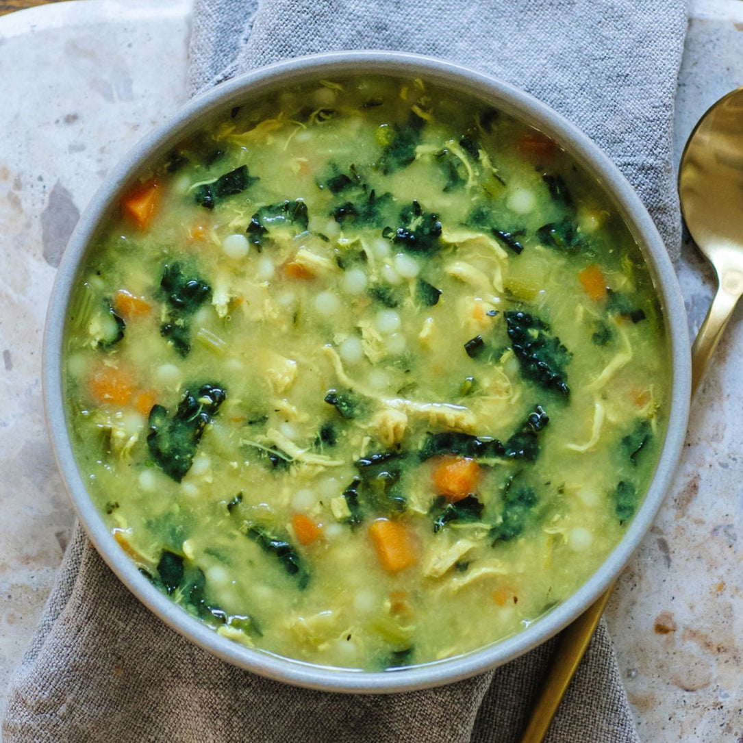 A delicious feel good soup that will nourish the body and soul.