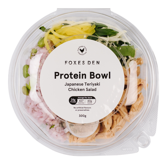 Japanese Teriyaki Chicken Salad - Protein Bowl