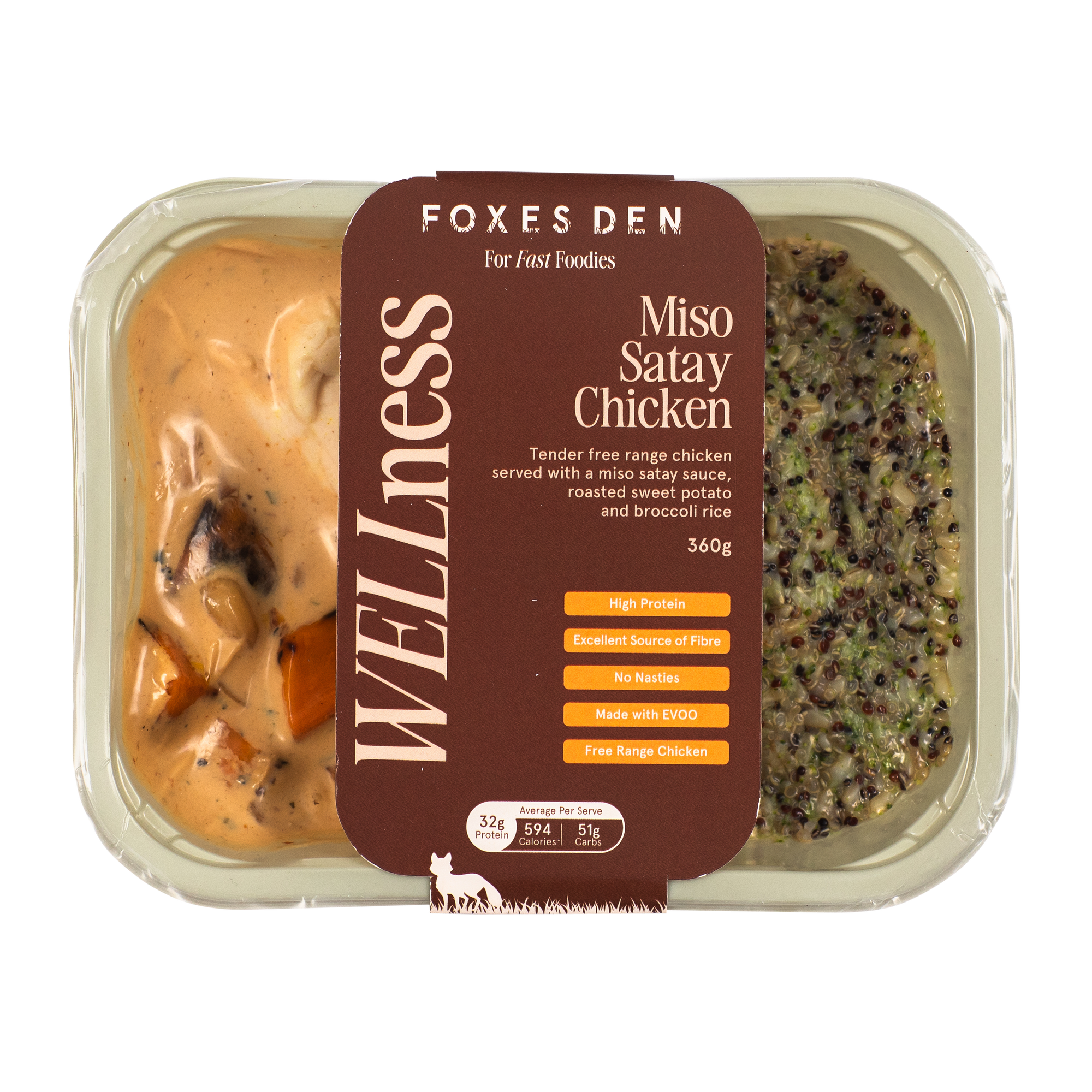 Miso Satay Chicken (Wellness Range)