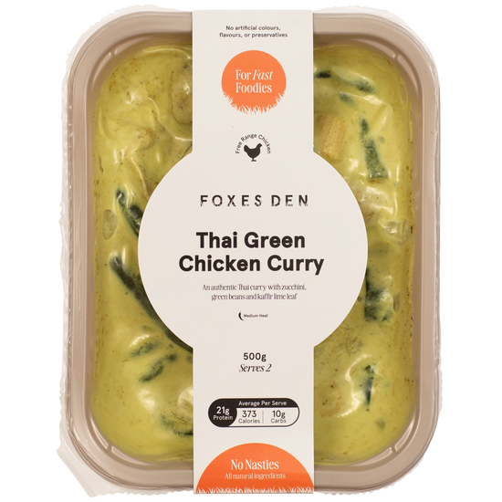 Thai Green Chicken Curry (Serves 2)
