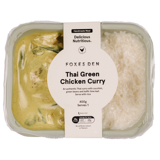 Thai Green Chicken Curry with Rice