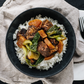 Asian Beef Brisket with Rice